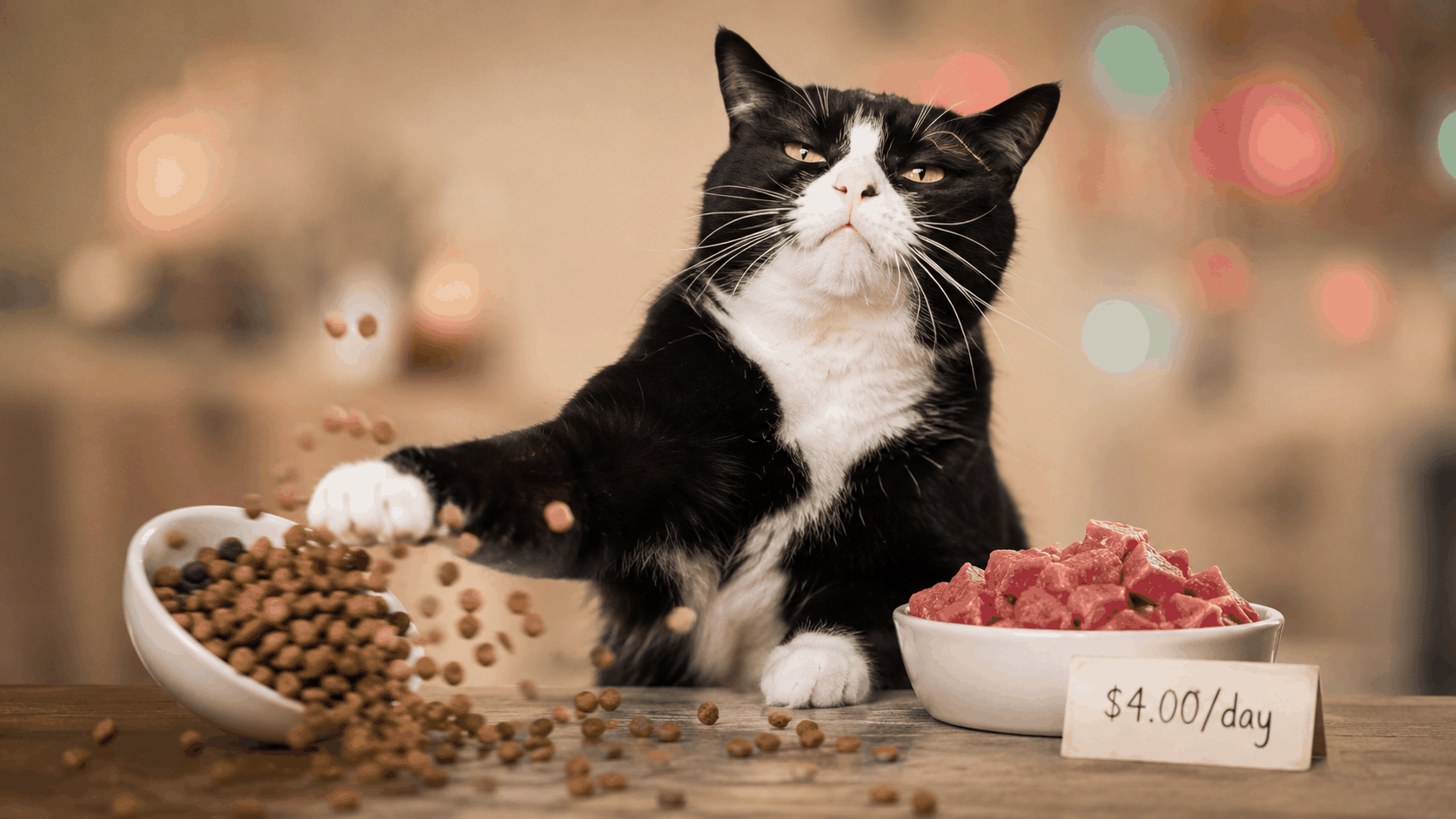 Dog food cost comparison kibble vs fresh vs raw